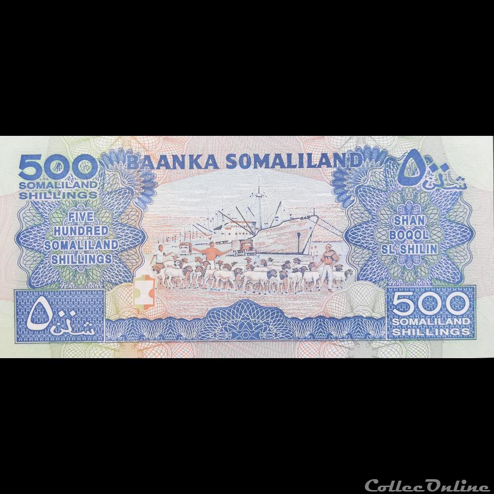 SOMALILAND - P 06 H - 500 SHILLINGS - 2011 billet afrique somalie somaliland p 06 h 500 shillings 2011