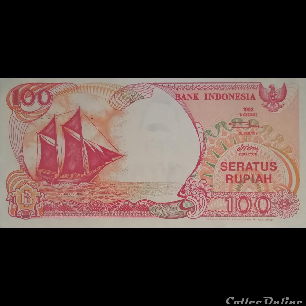 INDONESIE - P 127 H - 100 RUPIAH - 2000 billet asie indonesie p 127 h 100 rupiah 2000