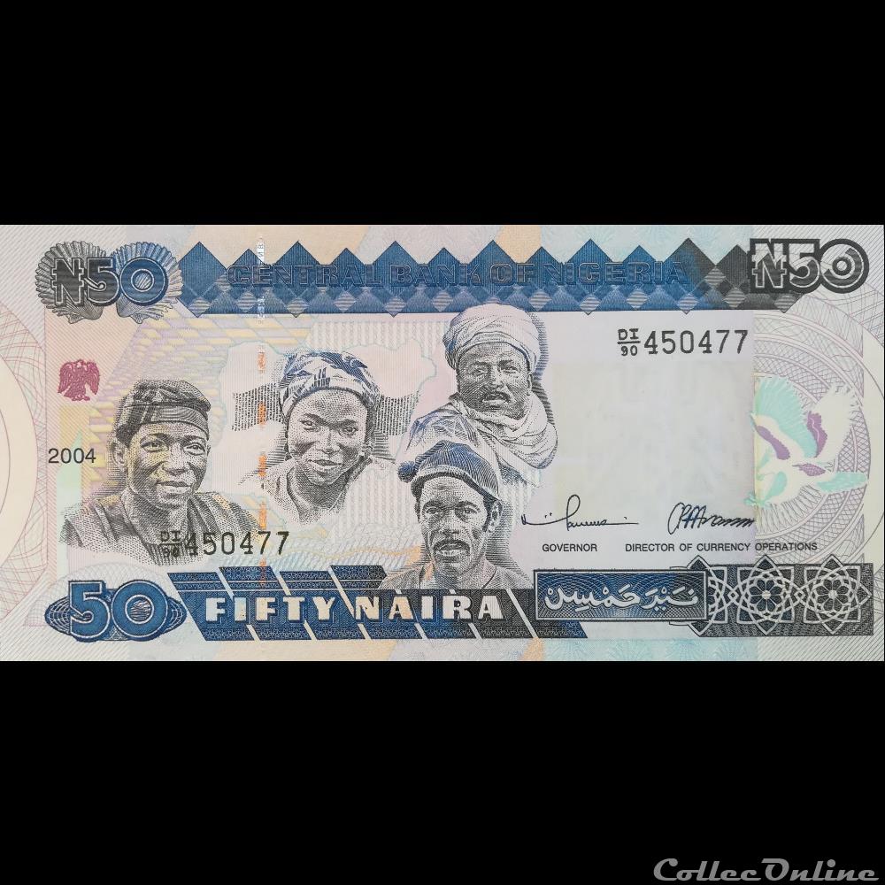 NIGERIA - P 27 E - 50 NAIRA - 2004 billet afrique nigerium nigeria p 27 e 50 naira 2004