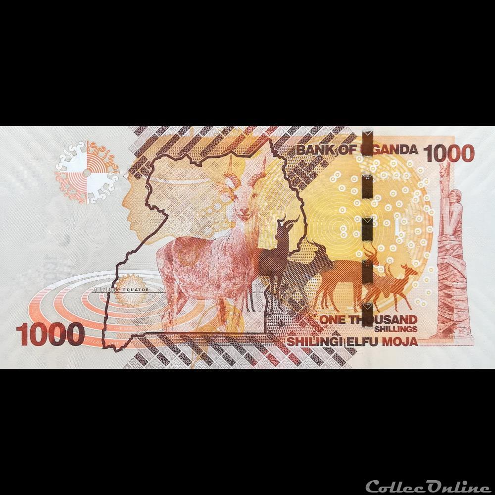 OUGANDA - P 49 A - 1000 SHILLINGS - 2010 billet afrique ougandum ouganda p 49 a 1000 shillings 2010