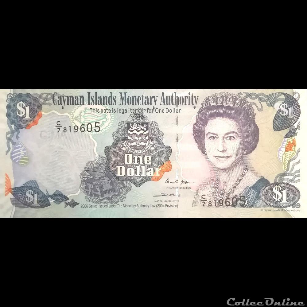 ILES CAÏMANS - P 033 D - 1 DOLLAR - 2006 billet amerique du nord iles caimans p 033 d 1 dollar 2006