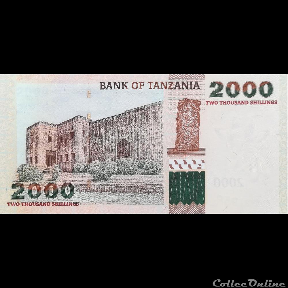 TANZANIE - P 37 A - 2000 SHILINGI - 2003 billet afrique tanzanie p 37 a 2000 shilingi 2003