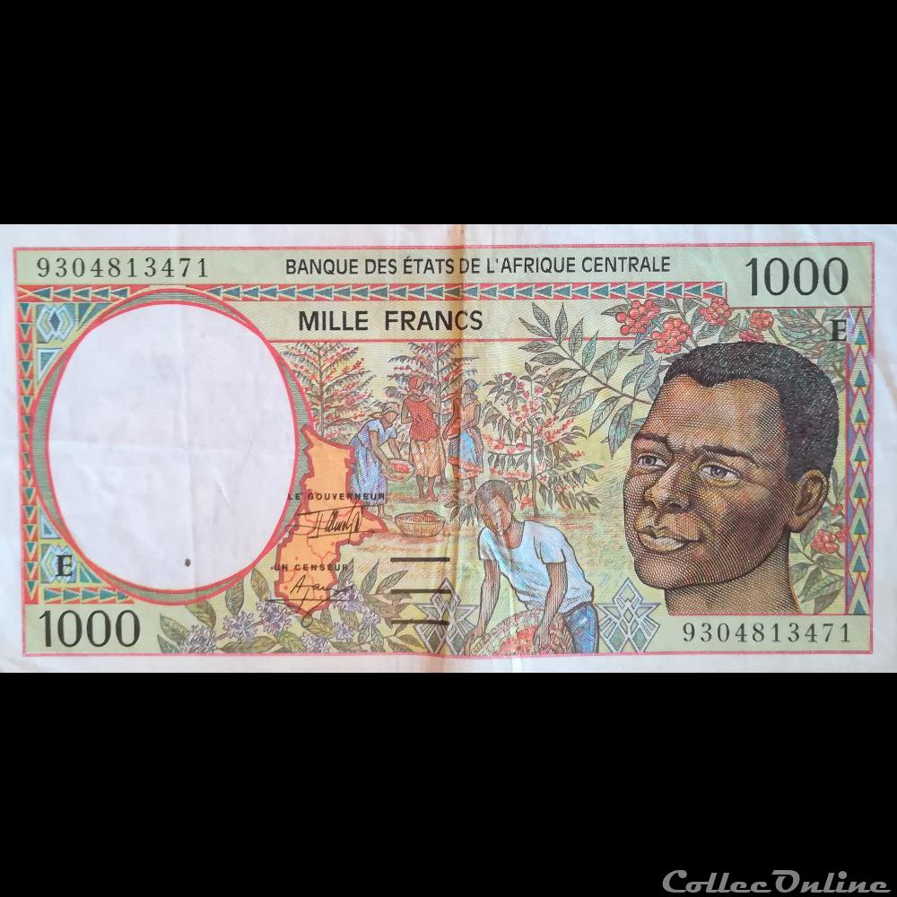 CAMEROUN - P 202E A - 100 FRANCS - 1993 billet afrique cameroun p 202e a 100 francs 1993