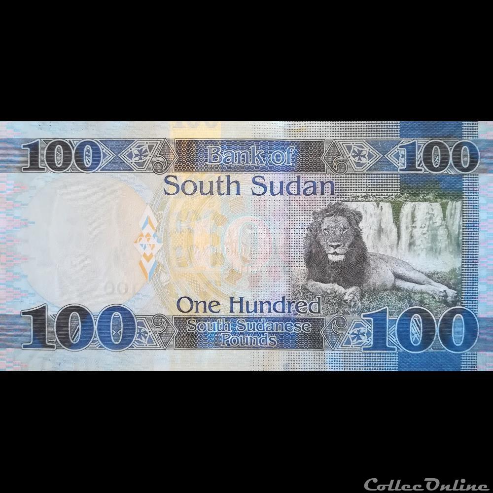 SOUDAN DU SUD - P 15 C - 100 POUNDS - 2017 billet afrique soudan du sud p 15 c 100 pounds 2017