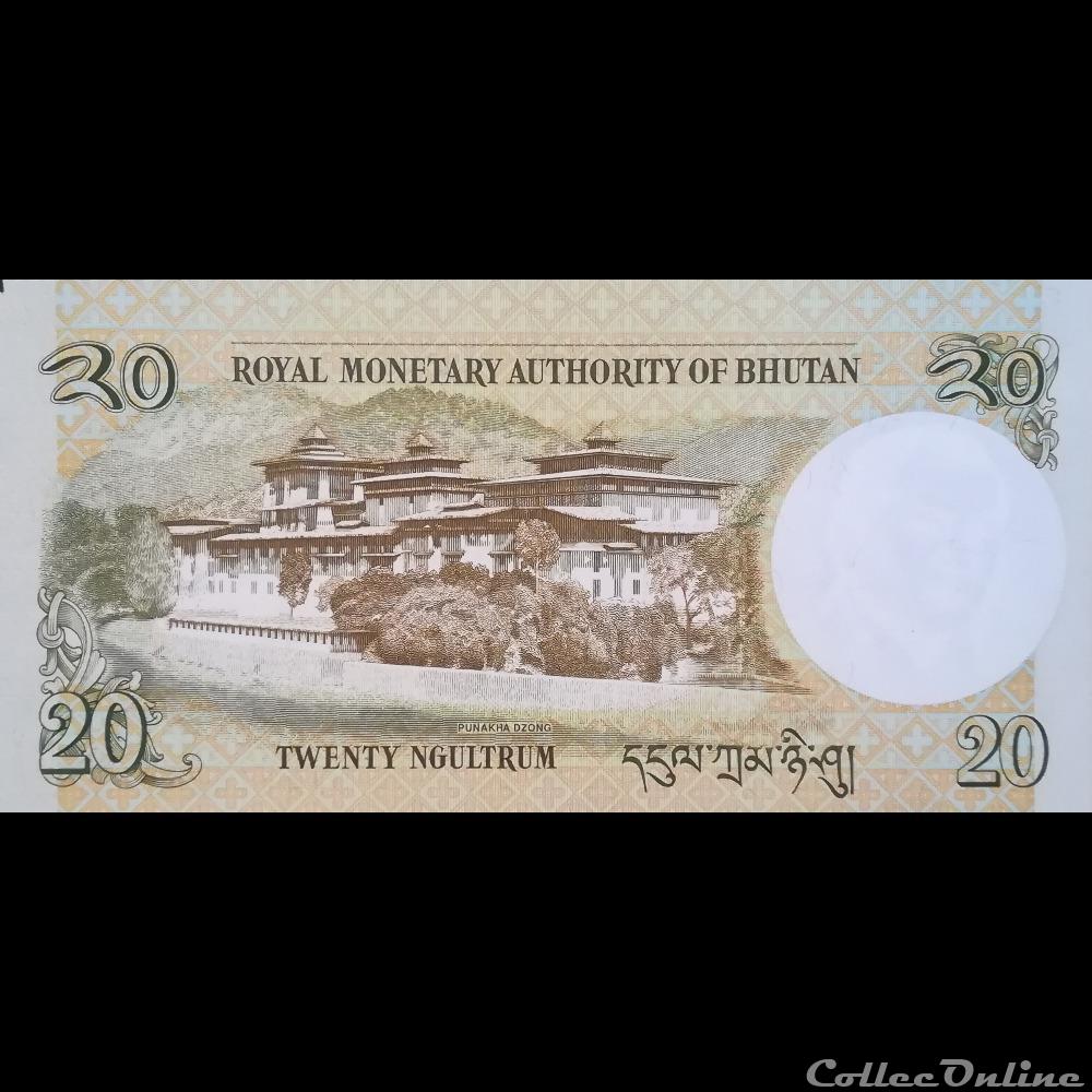 BHOUTAN - P 30 A - 20 NGULTRUM - 2006 billet asie ile coco bhoutan p 30 a 20 ngultrum 2006