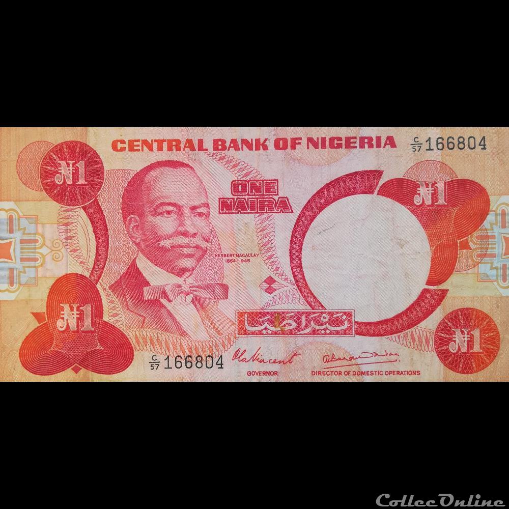 NIGERIA - P 19 A - 1 NAIRA - 1979 - Notas - África - Nigéria ...