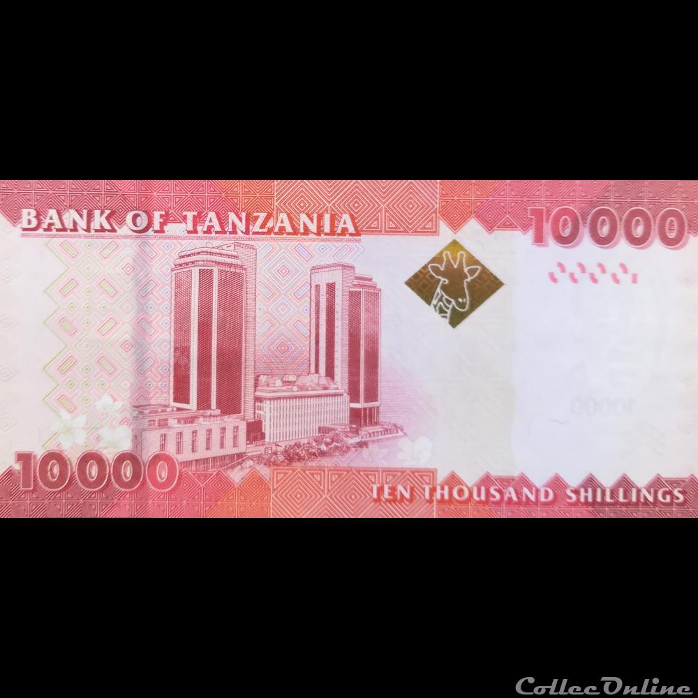 TANZANIE - P 44 A - 10000 SHILINGI - 2010 billet afrique tanzanie p 44 a 10000 shilingi 2010