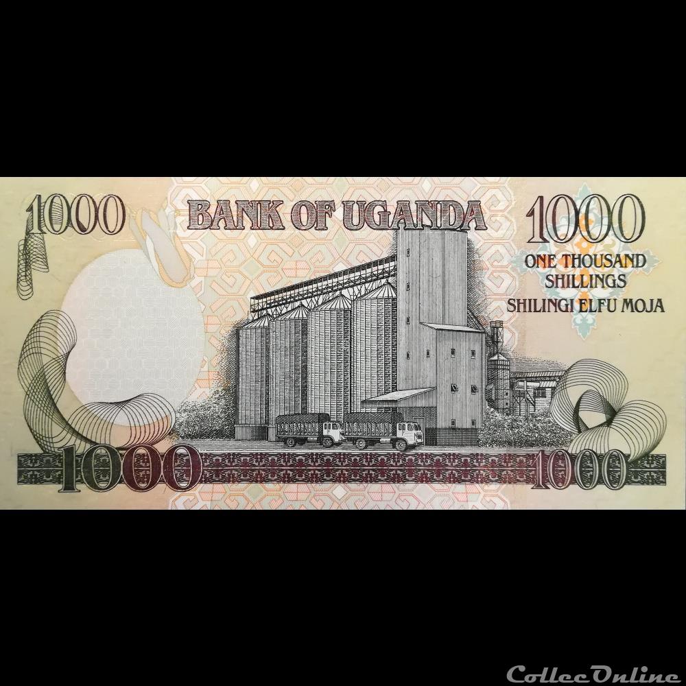 OUGANDA - P 43 B - 1000 SHILLINGS - 2009 billet afrique ougandum ouganda p 43 b 1000 shillings 2009