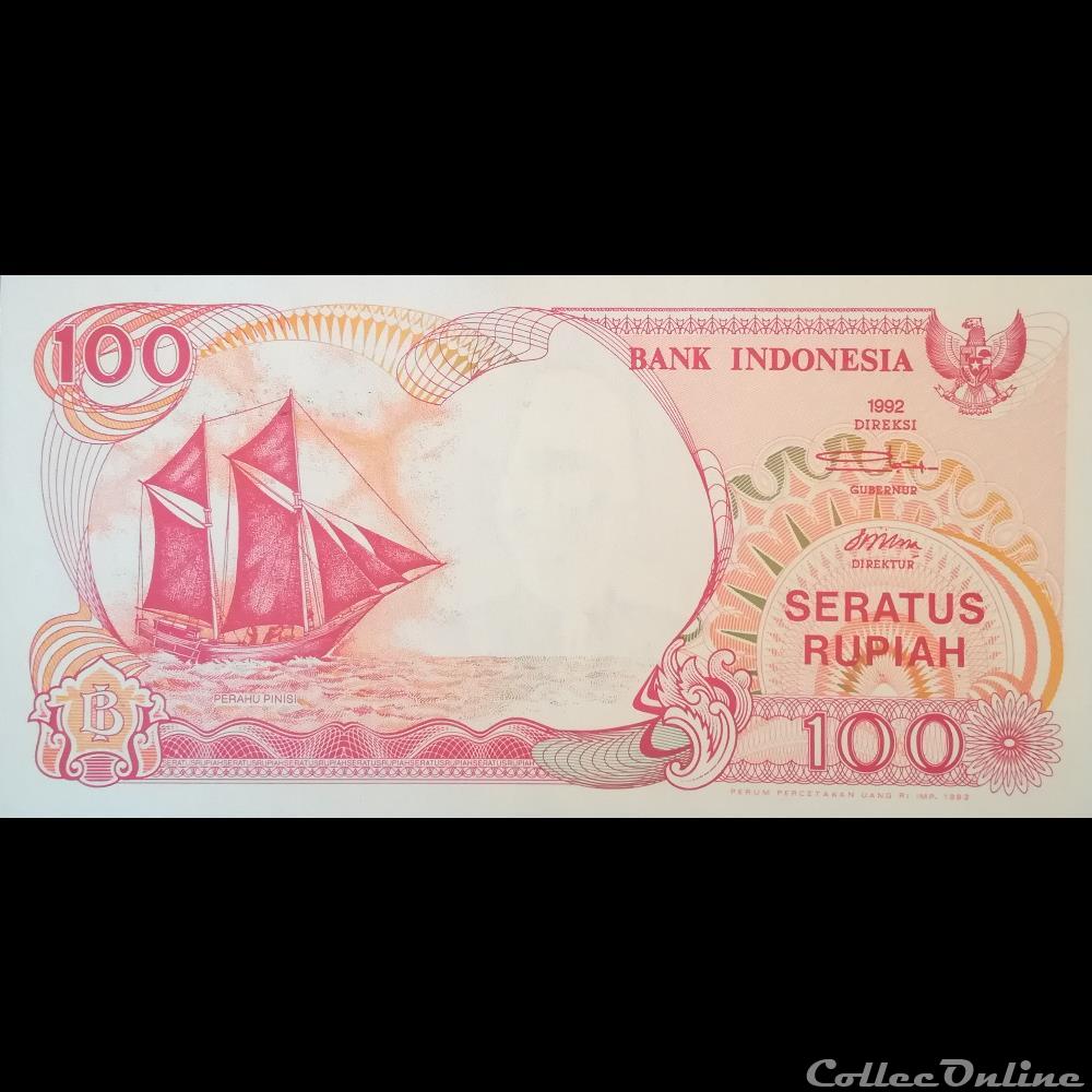 INDONESIE - P 127 A - 100 RUPIAH - 1992 billet asie indonesie p 127 a 100 rupiah 1992