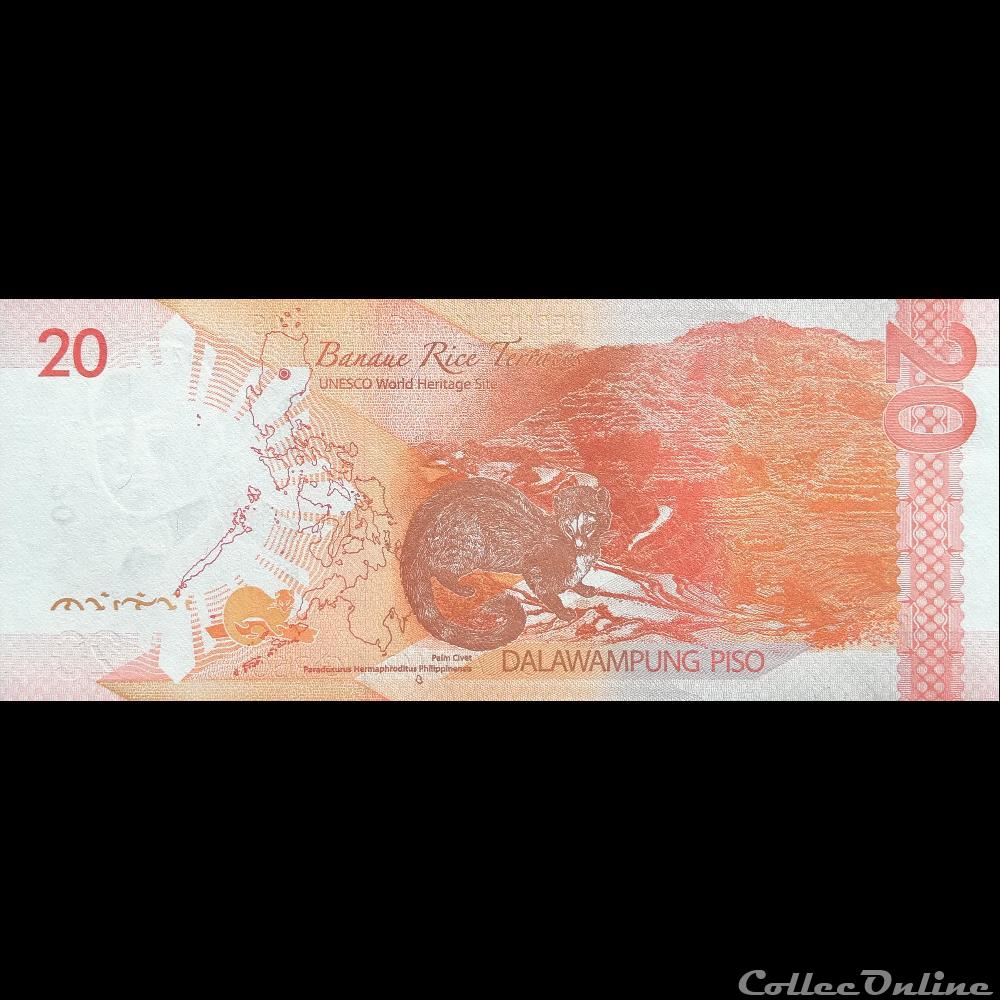 PHILIPPINES - P 206 B - 20 PISO - 2012 billet asie philippines p 206 b 20 piso 2012