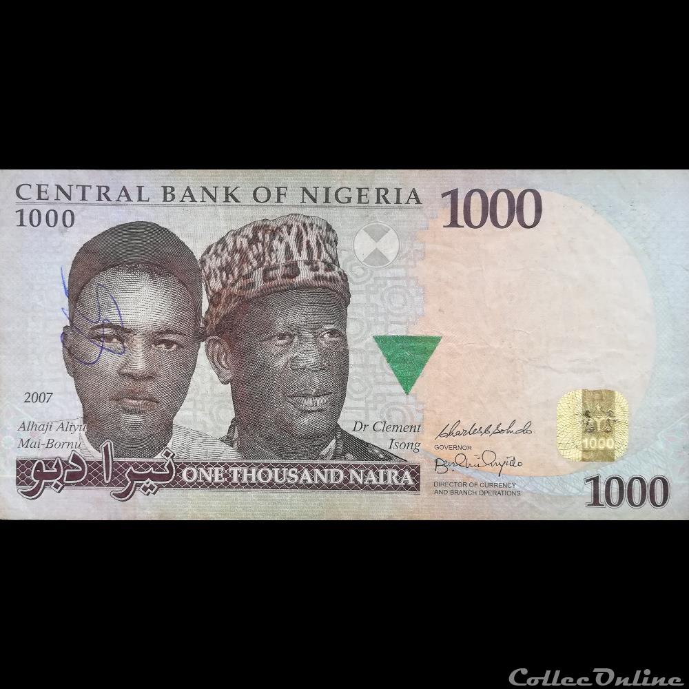 NIGERIA - P 36 C - 1000 NAIRA - 2007 billet afrique nigerium nigeria p 36 c 1000 naira 2007
