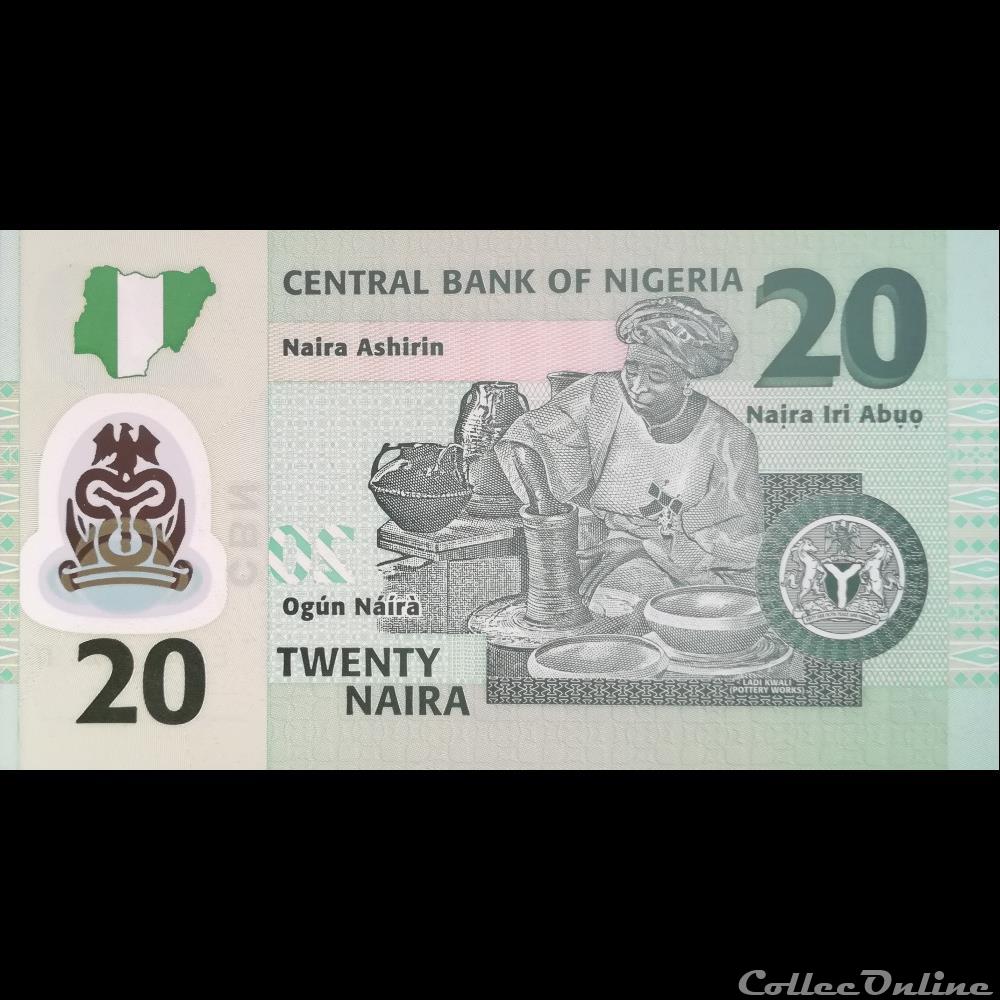 NIGERIA - P 34 A - 20 NAIRA - 2006 billet afrique nigerium nigeria p 34 a 20 naira 2006