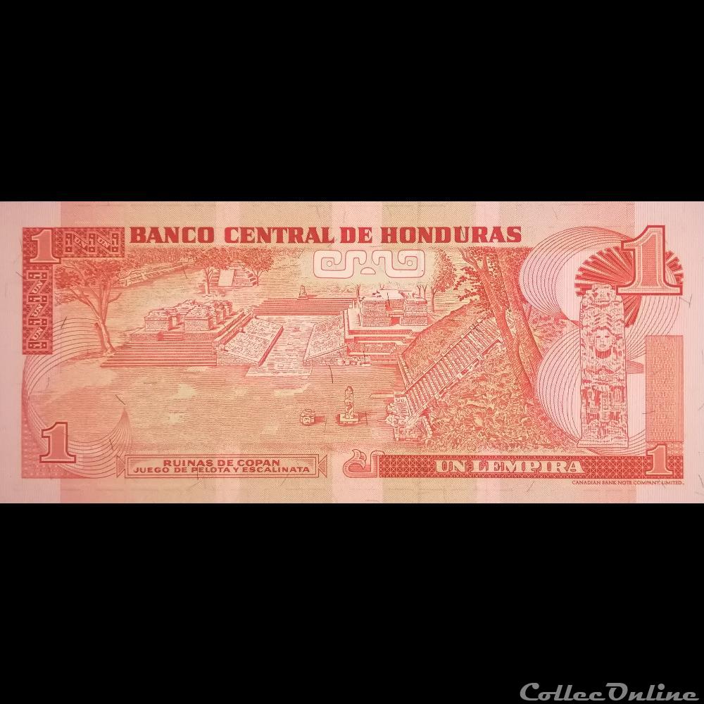 HONDURAS - P 084 E - 1 LEMPIRA - 2006 billet amerique nord honduras p 084 e 1 lempira 2006