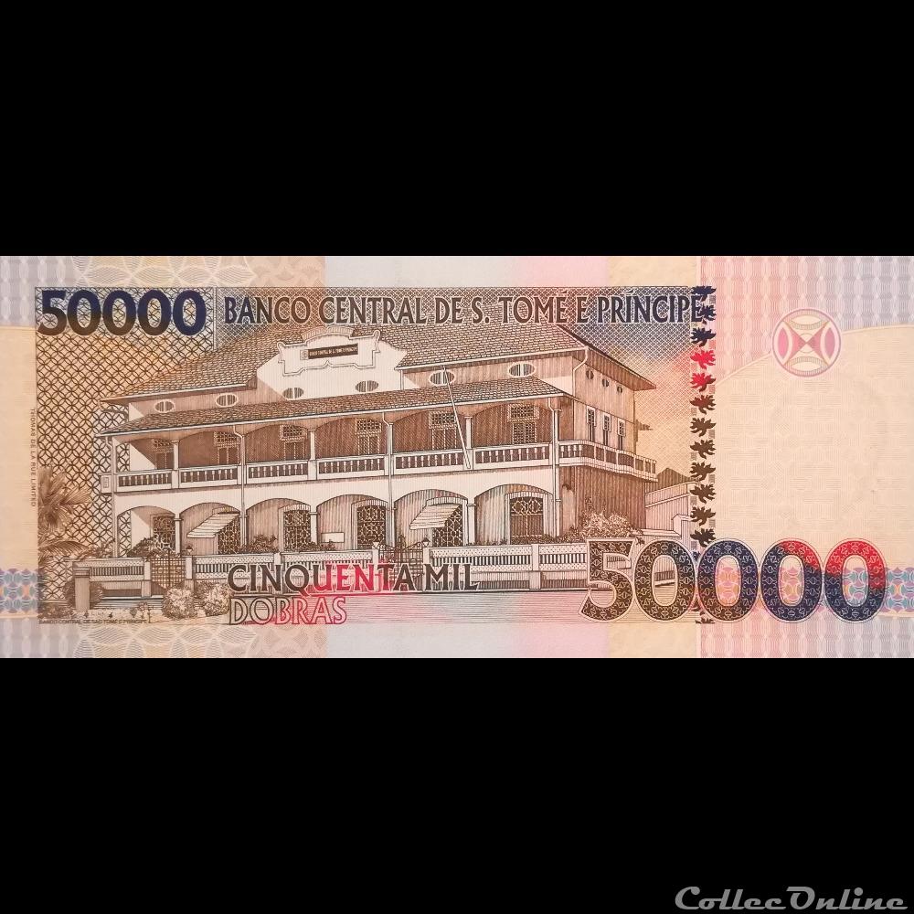 SAO TOME-ET-PRINCIPE - P 68 A - 50.000 DOBRAS - 1996 billet afrique sao tome et principe p 68 a 50 000 dobras 1996