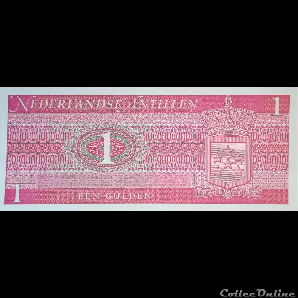 ANTILLES NEERLANDAISES - P 020 - 1 GULDEN - 1970 billet amerique du nord saint martin antilles neerlandaises p 020 1 gulden 1970