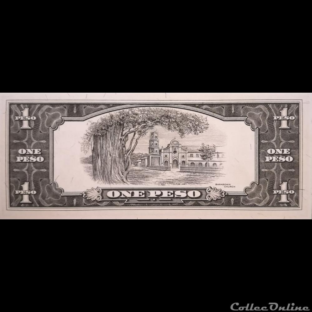 PHILIPPINES - P 133 H - 1 PESO - 1949 billet asie philippines p 133 h 1 peso 1949
