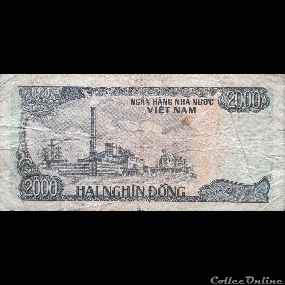 VIÊT NAM - P 103 - 2.000 DÔNG - 1987 billet asie vietnam viet nam p 103 2 000 dong 1987