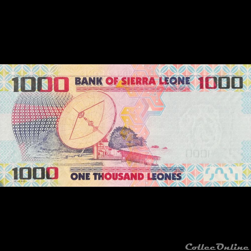 SIERRA LEONE - P 30 - 1000 LEONES - 2010 billet afrique sierra leone p 30 1000 leones 2010