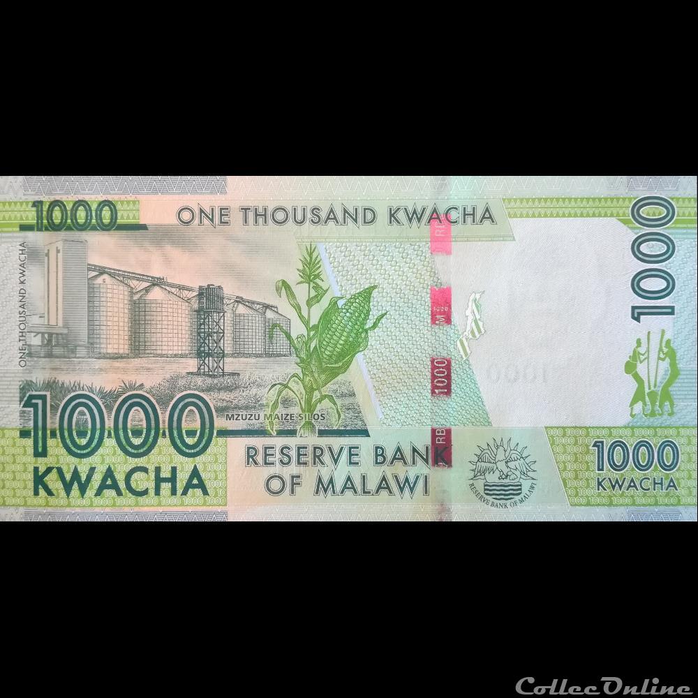 MALAWI - P 67 B - 1000 KWACHA - 2016 billet afrique malawi p 67 b 1000 kwacha 2016