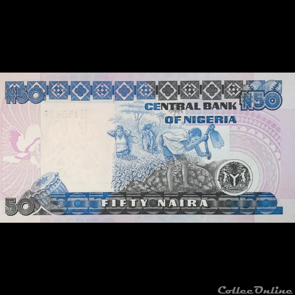NIGERIA - P 27 E - 50 NAIRA - 2004 billet afrique nigerium nigeria p 27 e 50 naira 2004