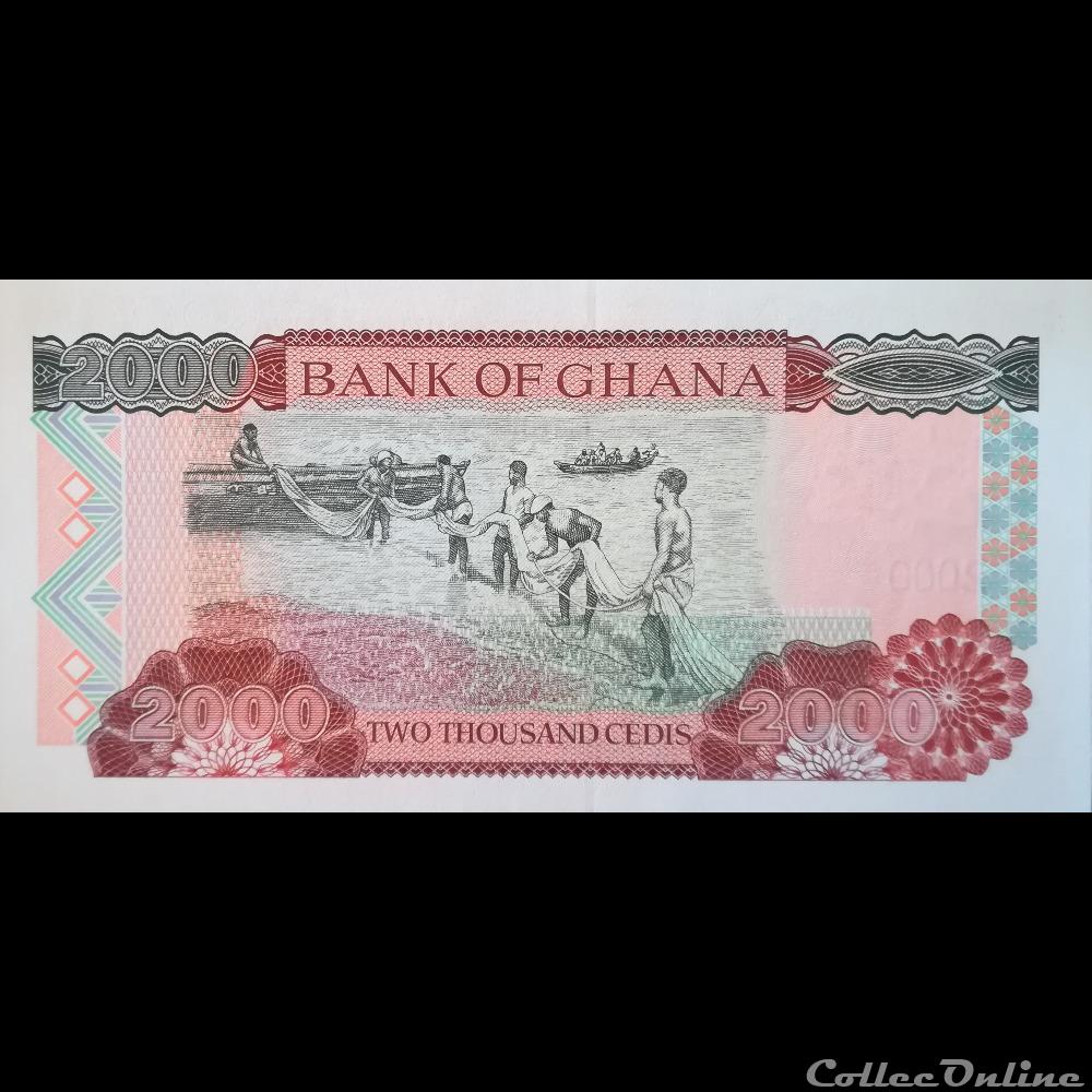 GHANA - P 33 F - 2000 CEDIS - 2001 billet afrique ghana p 33 f 2000 cedis 2001