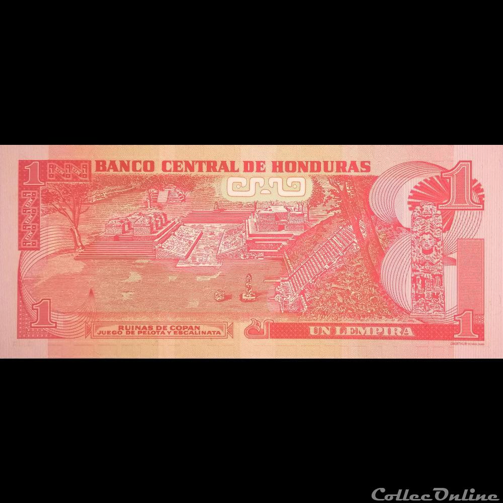 HONDURAS - P 089 A - 1 LEMPIRA - 2008 billet amerique nord honduras p 089 a 1 lempira 2008