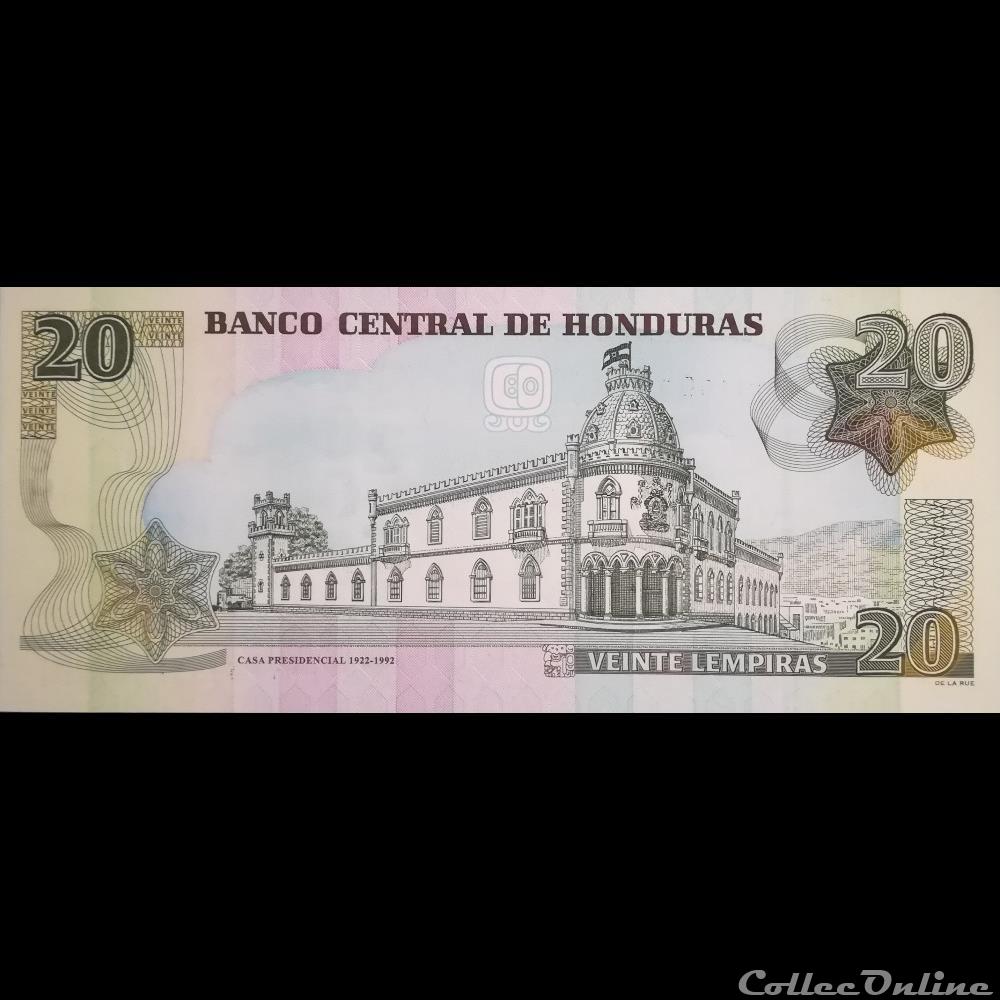 HONDURAS - P 093 A - 20 LEMPIRAS - 2006 billet amerique nord honduras p 093 a 20 lempiras 2006