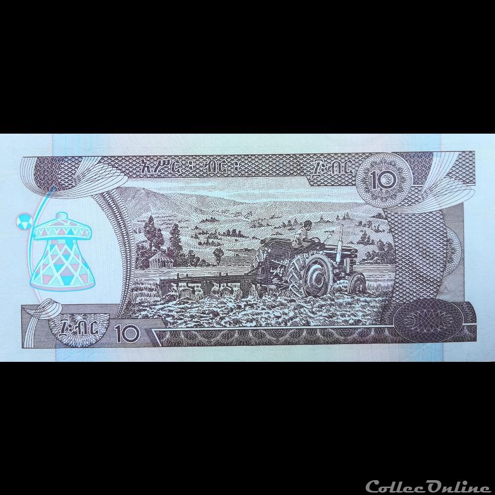 ETHIOPIE - P 48 E - 10 BIRR - 2008/EE 2000 billet afrique ethiopie p 48 e 10 birr 2008 ee 2000
