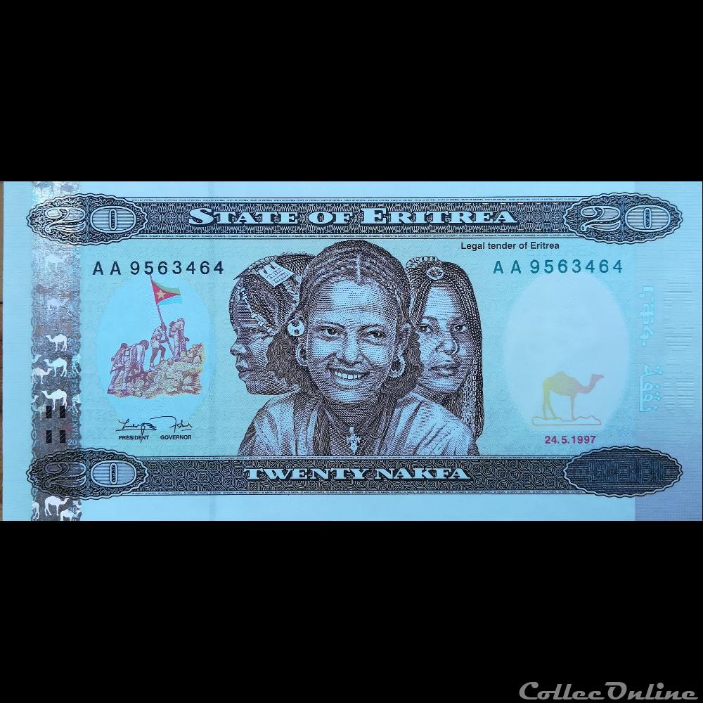 billet afrique erythree p 04 20 nafka 1997