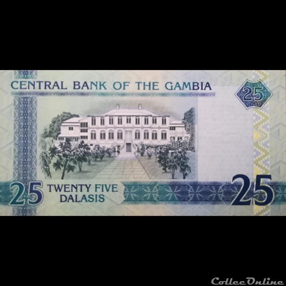 GAMBIE - P 27 (3) - 25 DALASIS - 2013 billet afrique gambie p 27 3 25 dalasis 2013