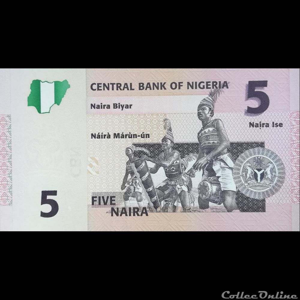 NIGERIA - P 32 A - 5 NAIRA - 2006 billet afrique nigerium nigeria p 32 a 5 naira 2006