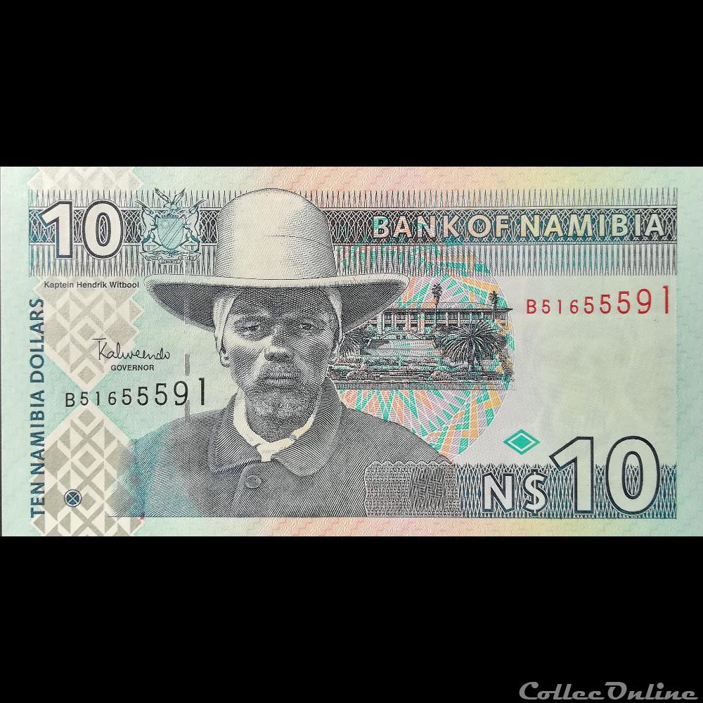 NAMIBIE - P 04 C - 10 NAMIBIA DOLLARS - 2001 billet afrique namibie p 04 c 10 namibia dollars 2001