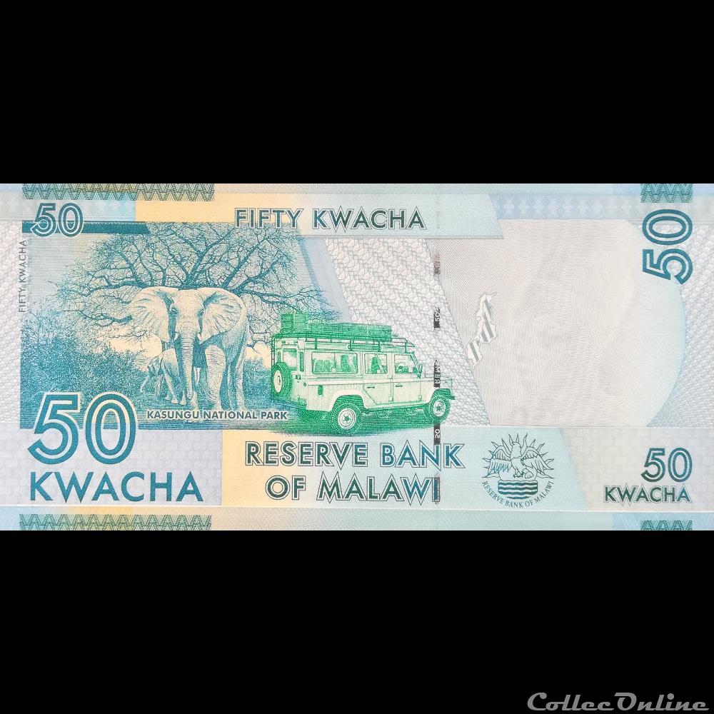 MALAWI - P 58 A - 50 KWACHA - 2012 billet afrique malawi p 58 a 50 kwacha 2012