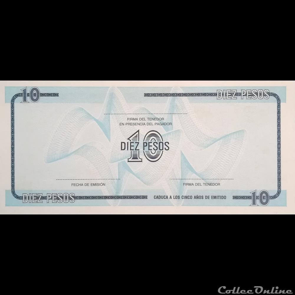 CUBA - P FX 22 - 10 PESOS - ND billet amerique du nord cuba p fx 22 10 pesos nd
