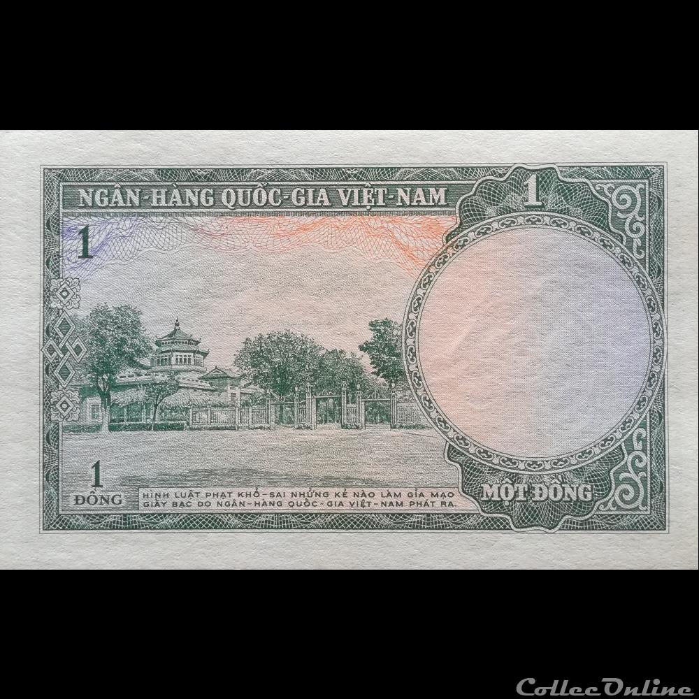 VIÊT NAM DU SUD - P 01 - 1 DÔNG - 1956 billet asie vietnam viet nam du sud p 01 1 dong 1956