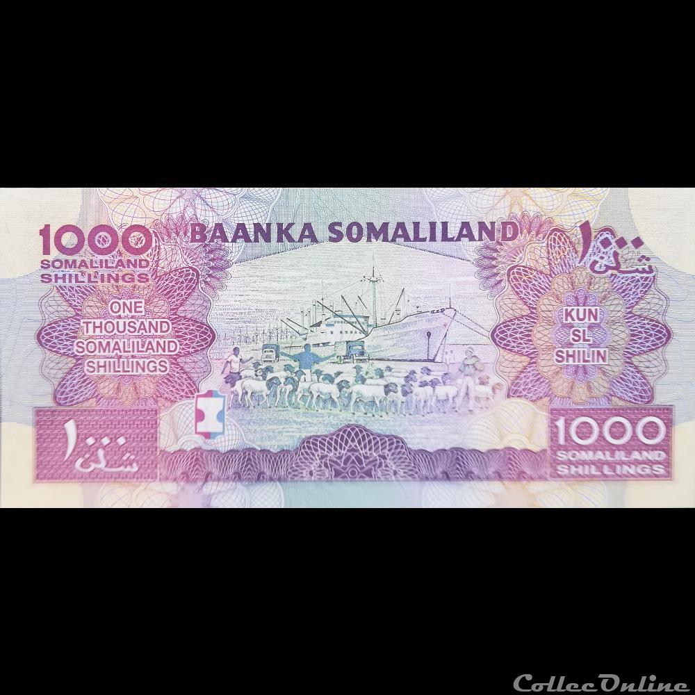 SOMALILAND - P 20 A - 1000 SHILLINGS - 2011 billet afrique somalie somaliland p 20 a 1000 shillings 2011