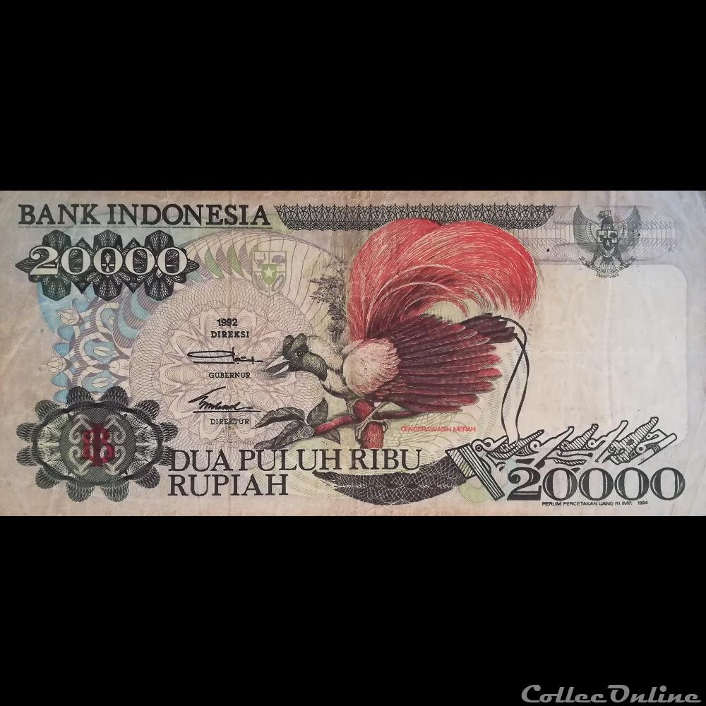 INDONESIE - P 132 C - 20 000 RUPIAH - 1994 billet asie indonesie p 132 c 20 000 rupiah 1994