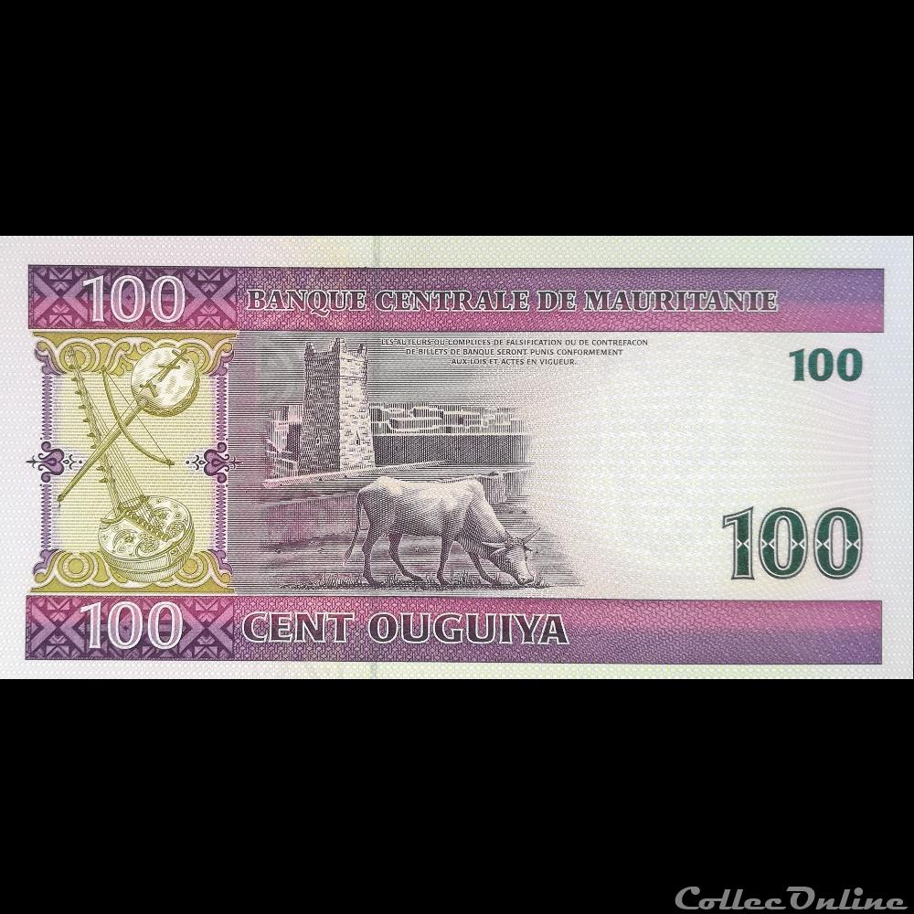 MAURITANIE - P 10 B - 100 OUGUIYA - 2006 billet afrique malawi mauritanie p 10 b 100 ouguiya 2006