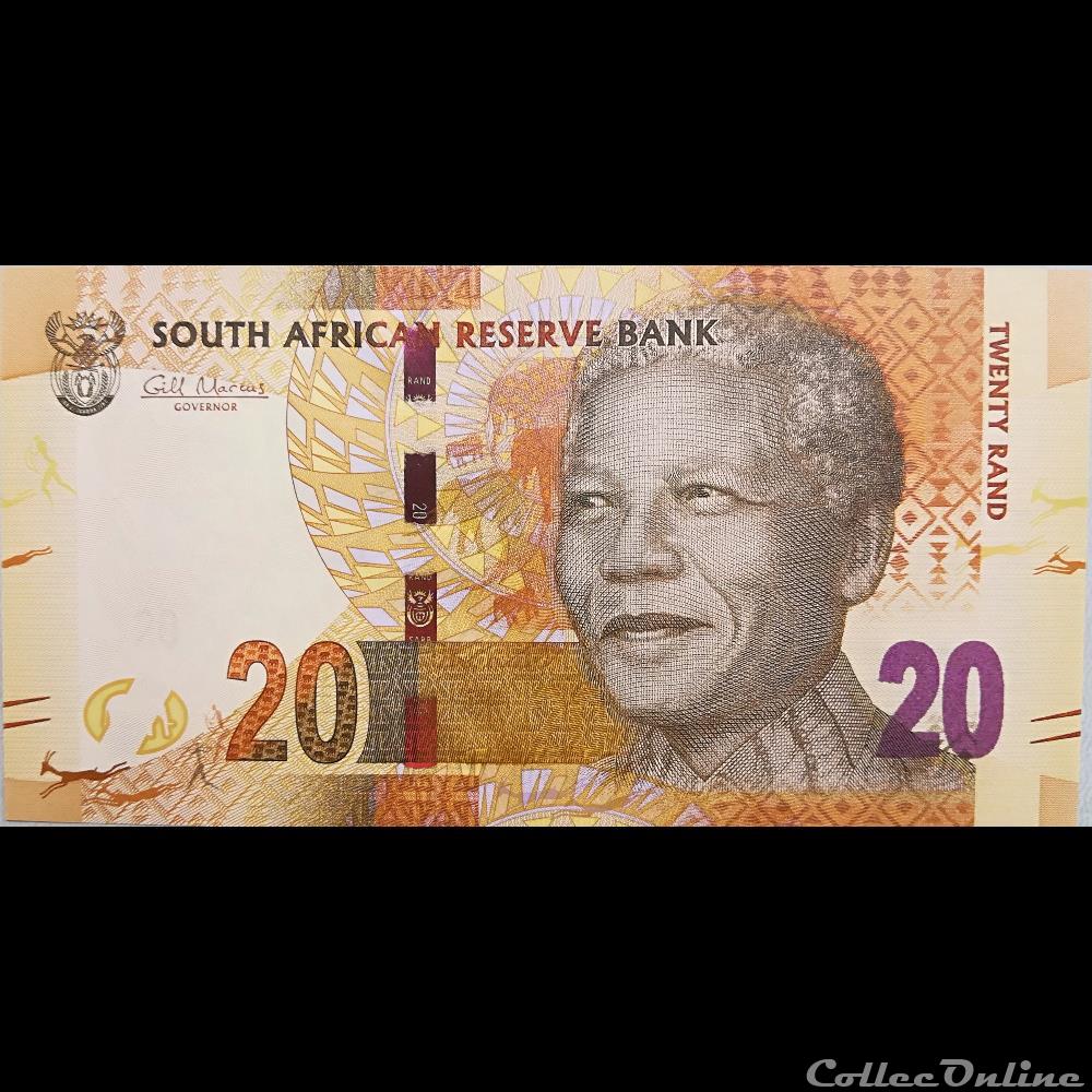 AFRIQUE DU SUD - P 134 A - 20 RAND - 2012 billet afrique du sud p 134 a 20 rand 2012