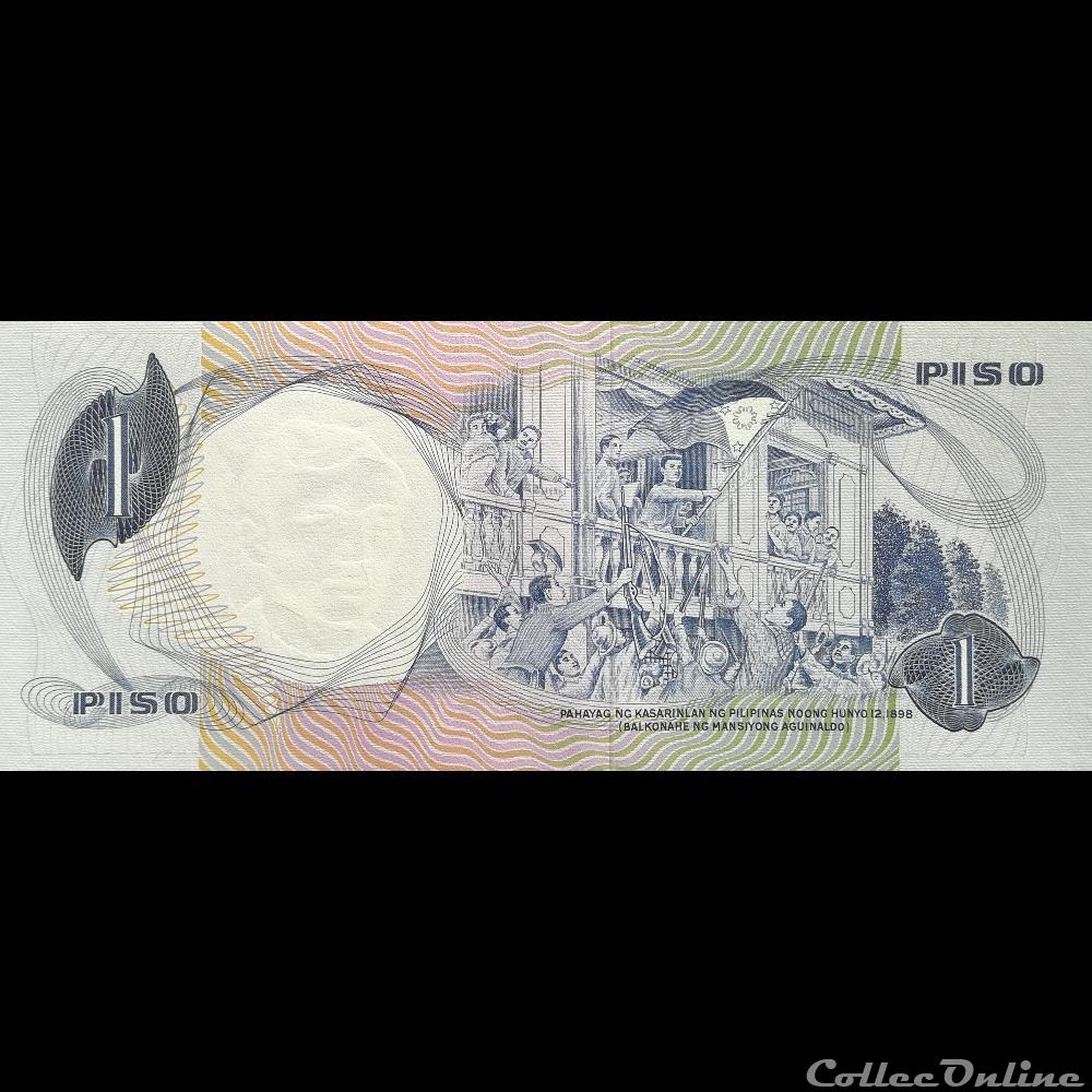 PHILIPPINES - P 142 B - 1 PISO - 1969 billet asie philippines p 142 b 1 piso 1969