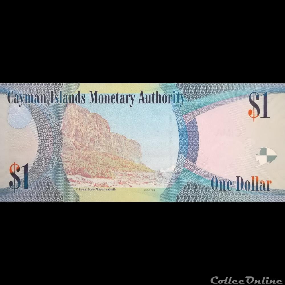 billet amerique du nord iles caimans p 038 a 1 dollar 2010