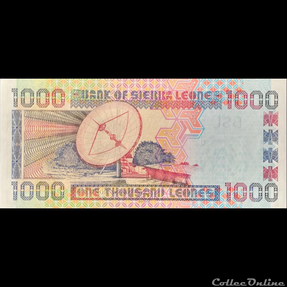 SIERRA LEONE - P 24 B - 1000 LEONES - 2003 billet afrique sierra leone p 24 b 1000 leones 2003