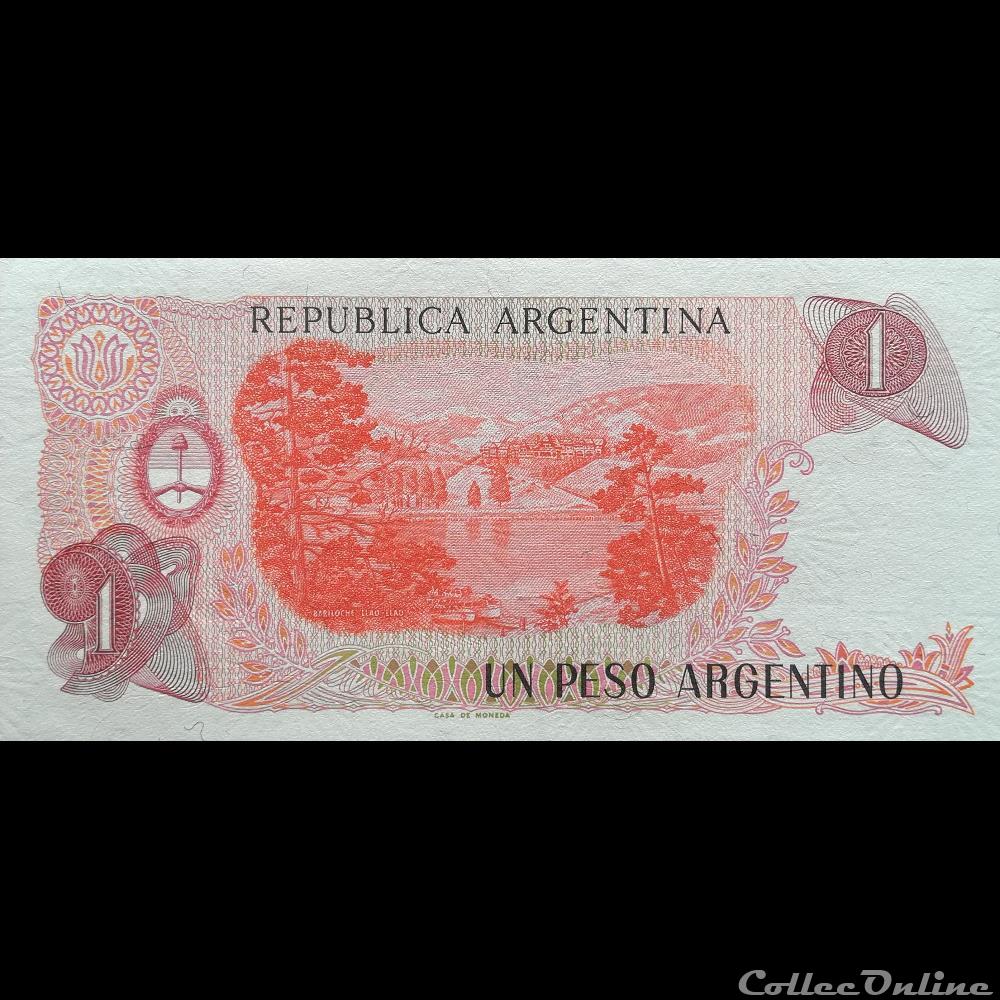 ARGENTINE - P 311 A (2/2) - 1 PESO - 1984 billet amerique du sud argentine p 311 a 2 2 1 peso 1984