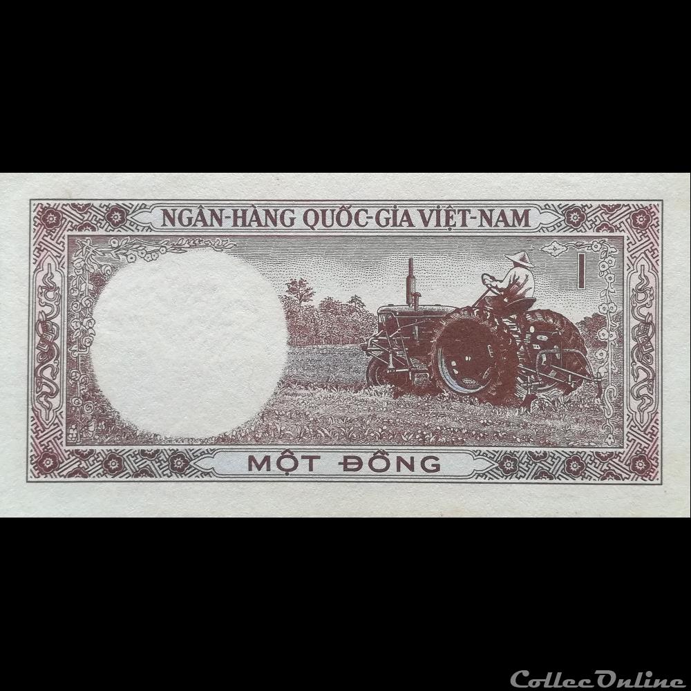 VIÊT NAM DU SUD - P 15 - 1 DÔNG - 1964 billet asie vietnam viet nam du sud p 15 1 dong 1964