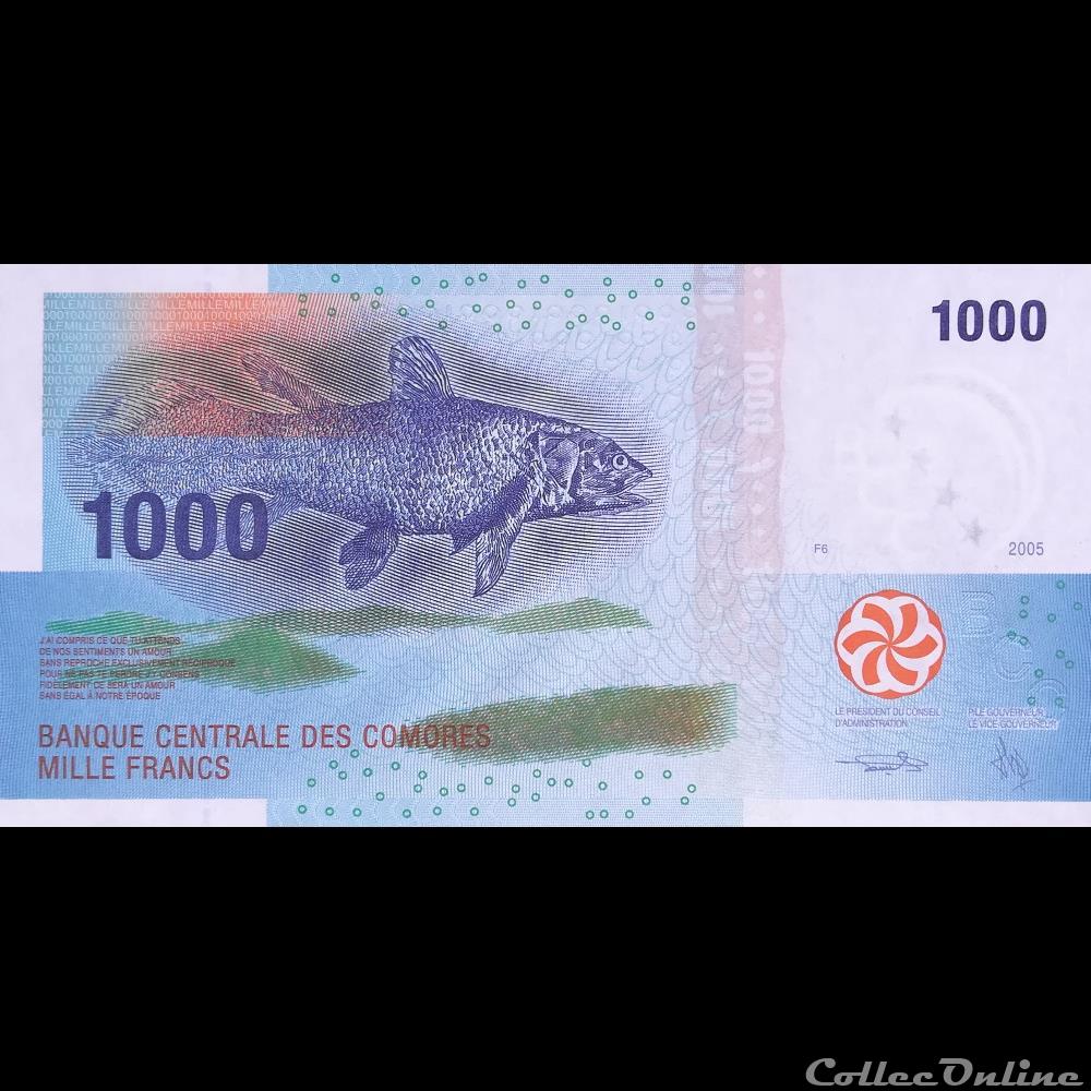 COMORES - P 16 A - 1.000 FRANCS - 2005 billet afrique comores p 16 a 1 000 francs 2005