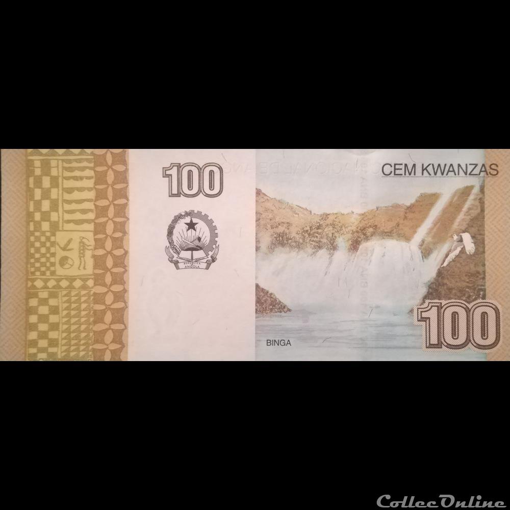 ANGOLA - P 153 B - 100 KWANZAS - 2012 billet afrique angola p 153 b 100 kwanzas 2012