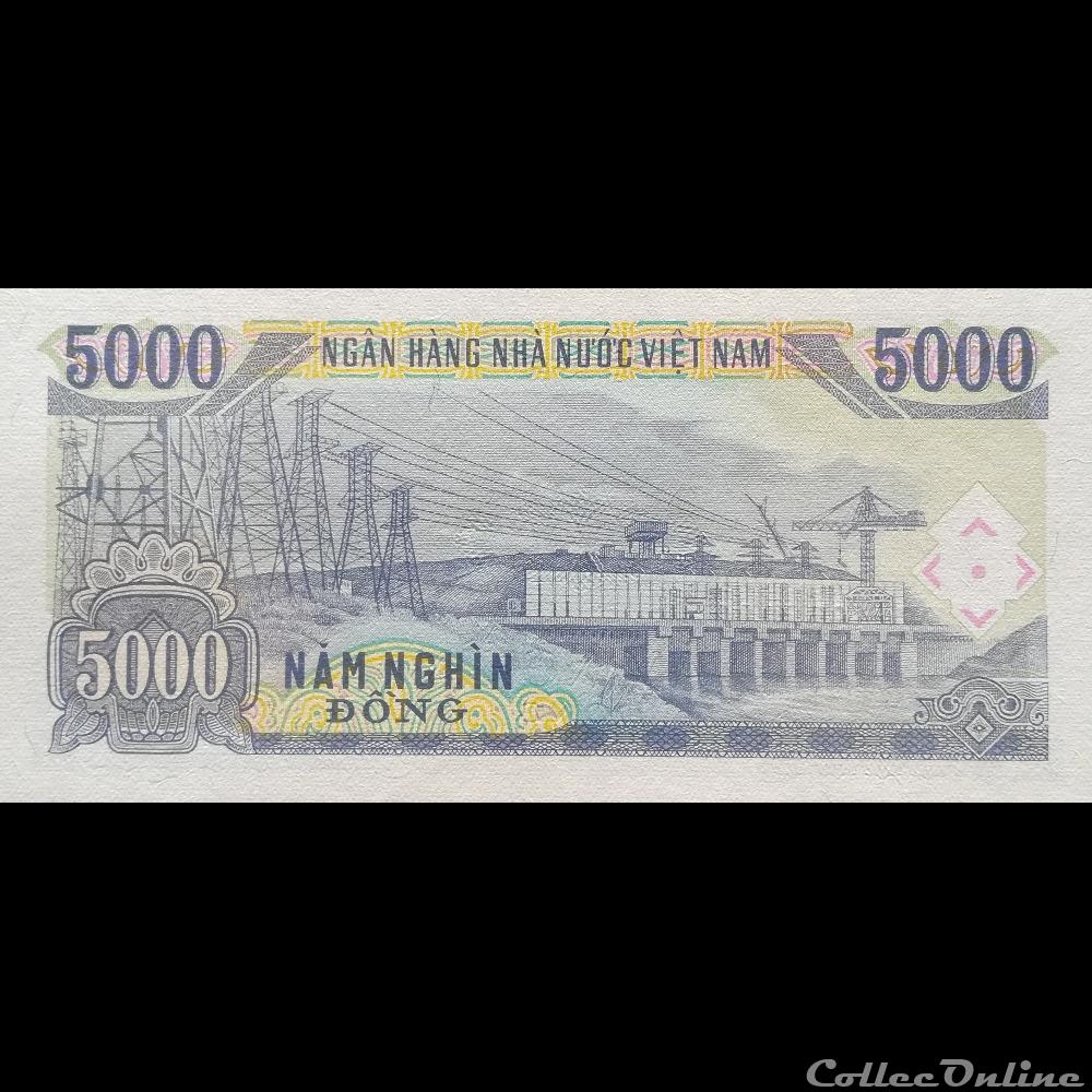VIÊT NAM - P 108 - 5.000 DÔNG - 1991 billet asie vietnam viet nam p 108 5 000 dong 1991