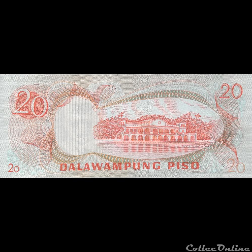 PHILIPPINES - P 150 A - 20 PISO - 1970 billet asie philippines p 150 a 20 piso 1970