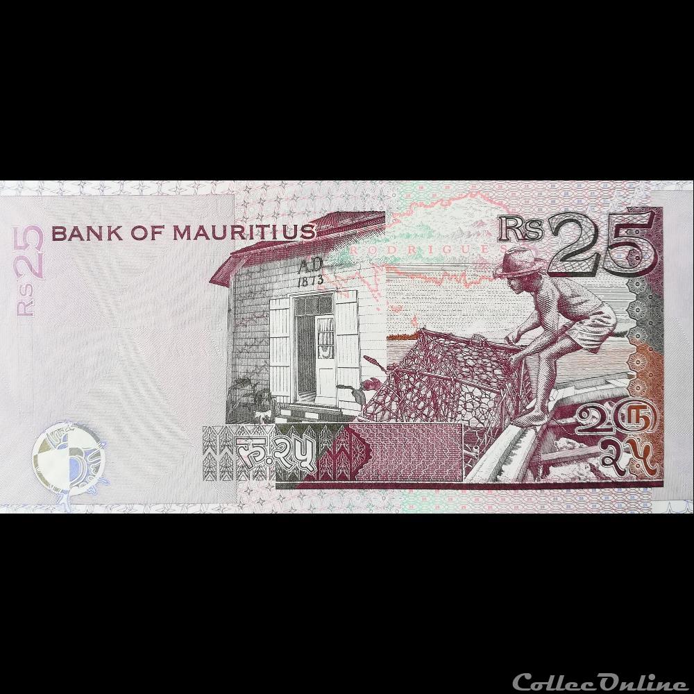 MAURICE (ILE) - P 49 C - 25 RUPEES - 2006 billet afrique maurice ile p 49 c 25 rupees 2006