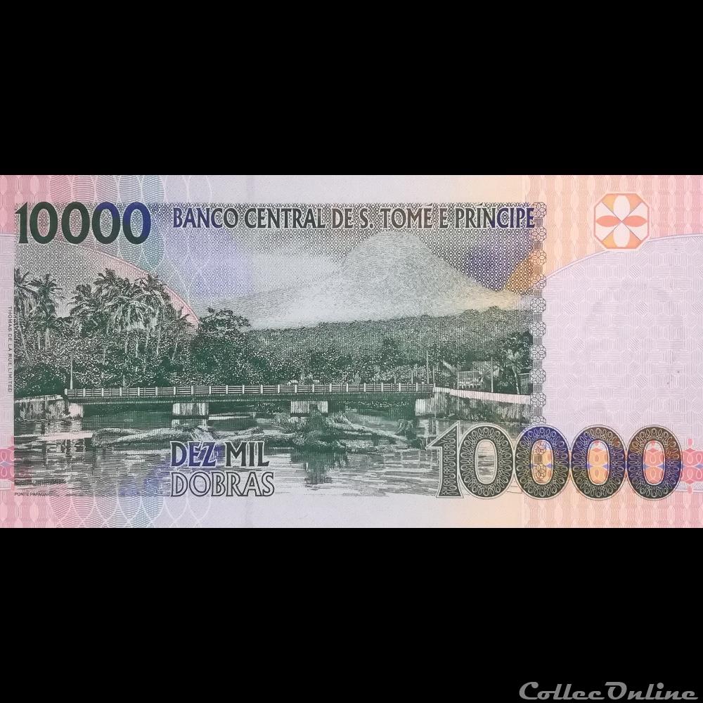 SAO TOME-ET-PRINCIPE - P 66 A - 10.000 DOBRAS - 1996 billet afrique sao tome et principe p 66 a 10 000 dobras 1996